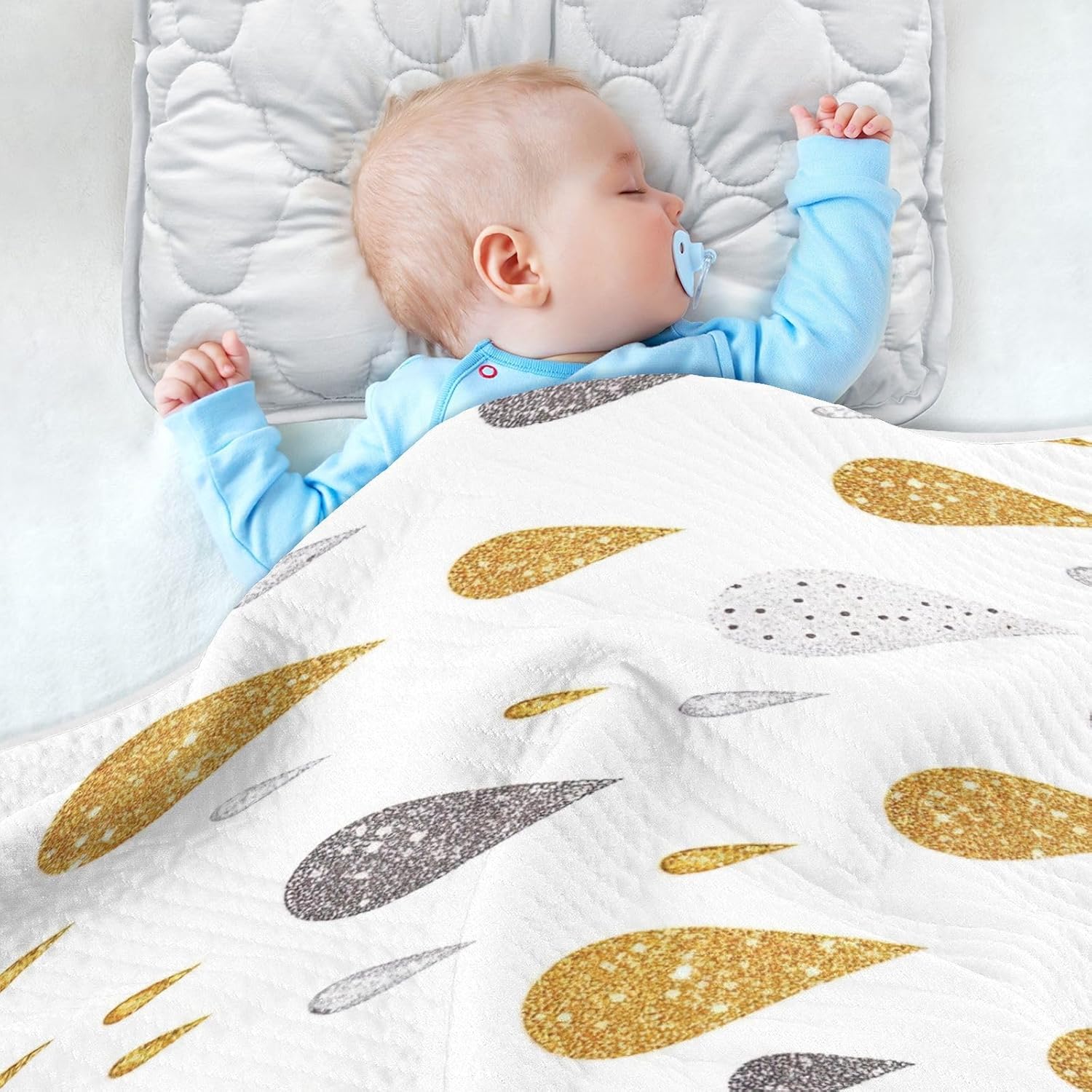 Wassud 30 x 40 Baby Blanket for Newborn to Toddler