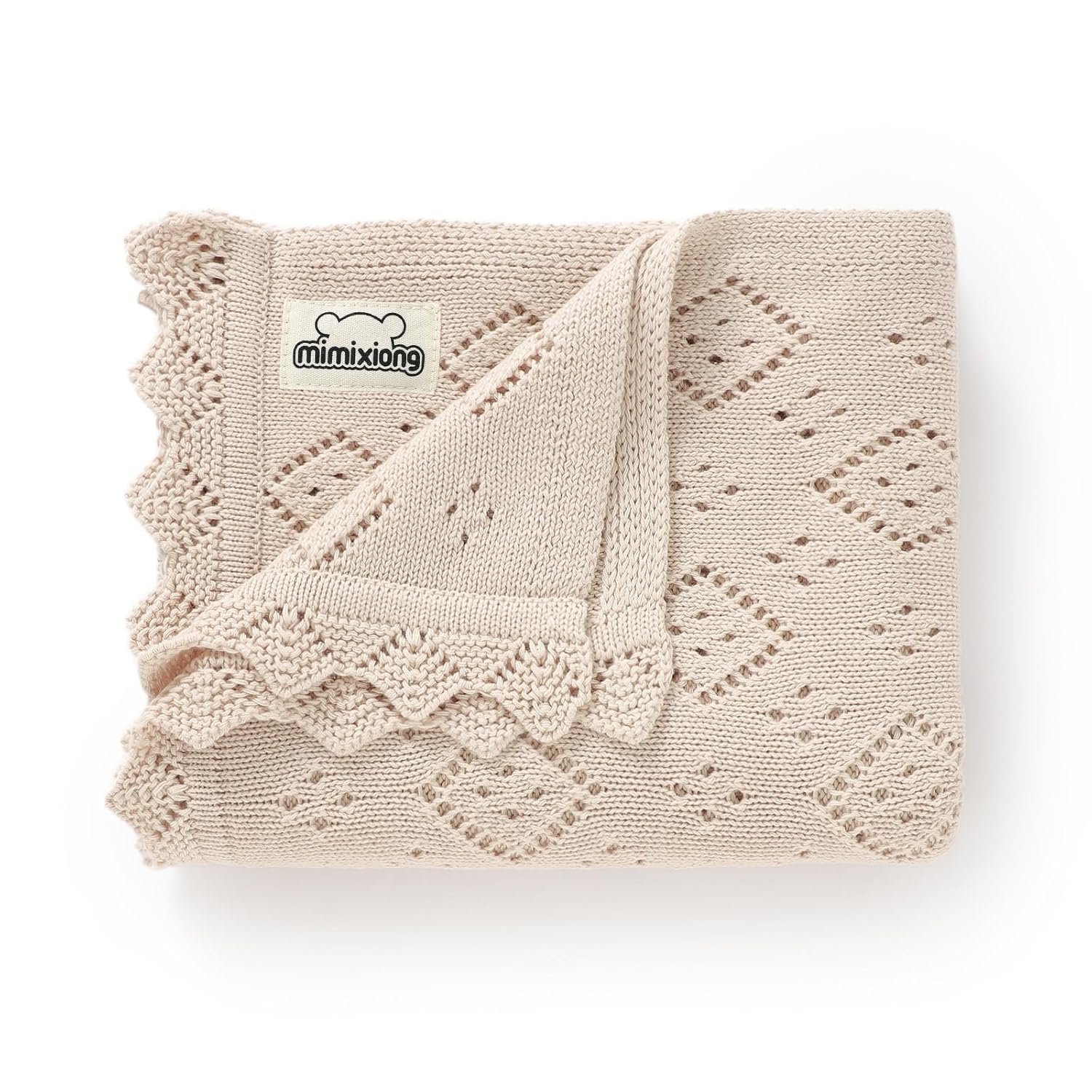 Mimixiong 100 Cotton Swaddle Blanket for Baby
