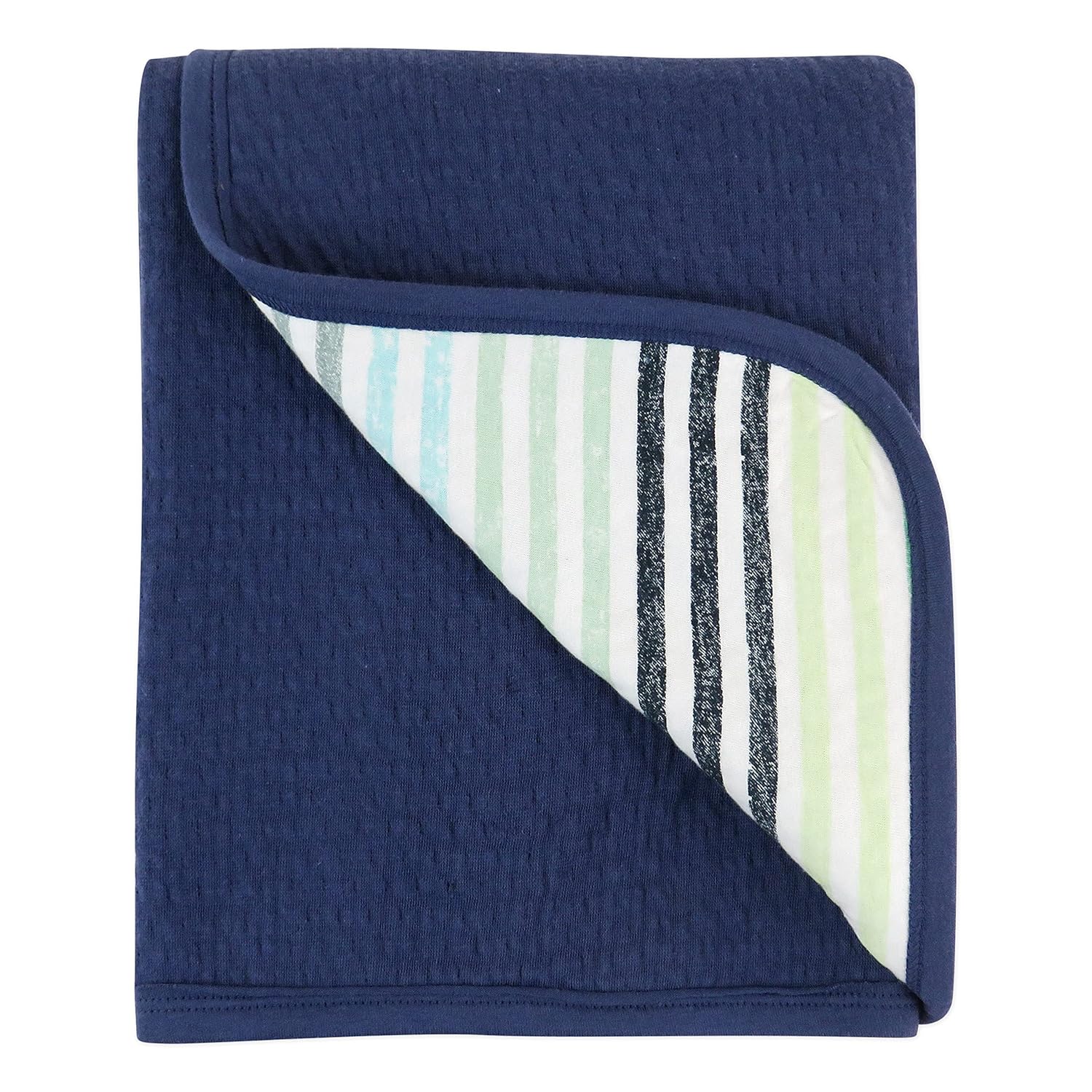 HonestBaby Organic Cotton Reversible Receiving Blanket
