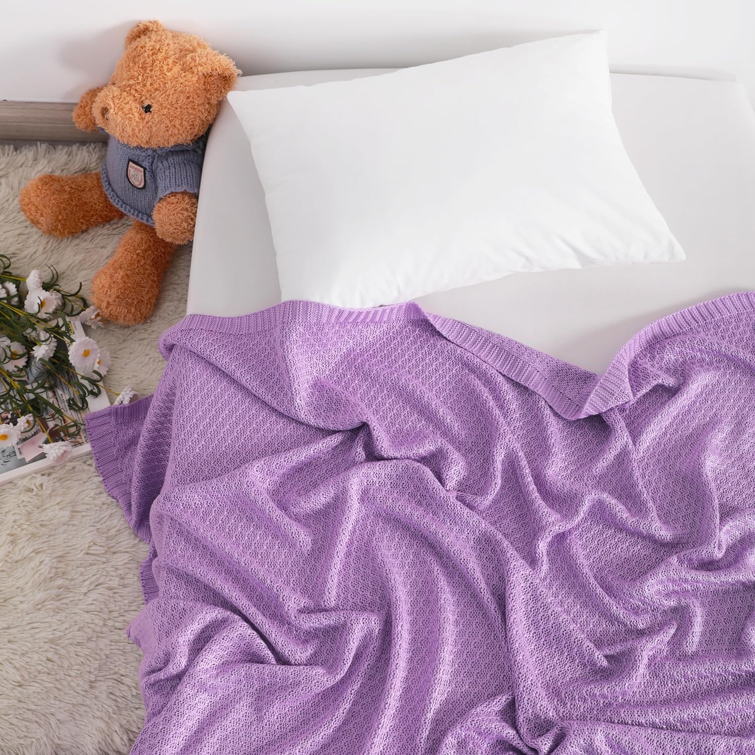 NTBAY Cooling Baby Blanket - Soft Rayon 30x40 Inches