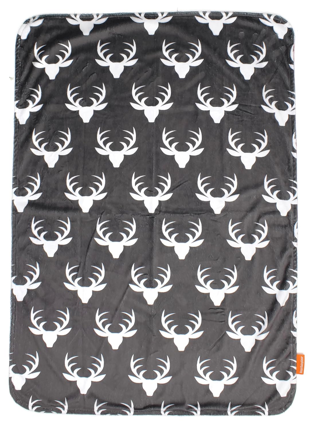 Dear Baby Gear Reversible Baby Blanket - Soft Cozy for Newborn Toddler