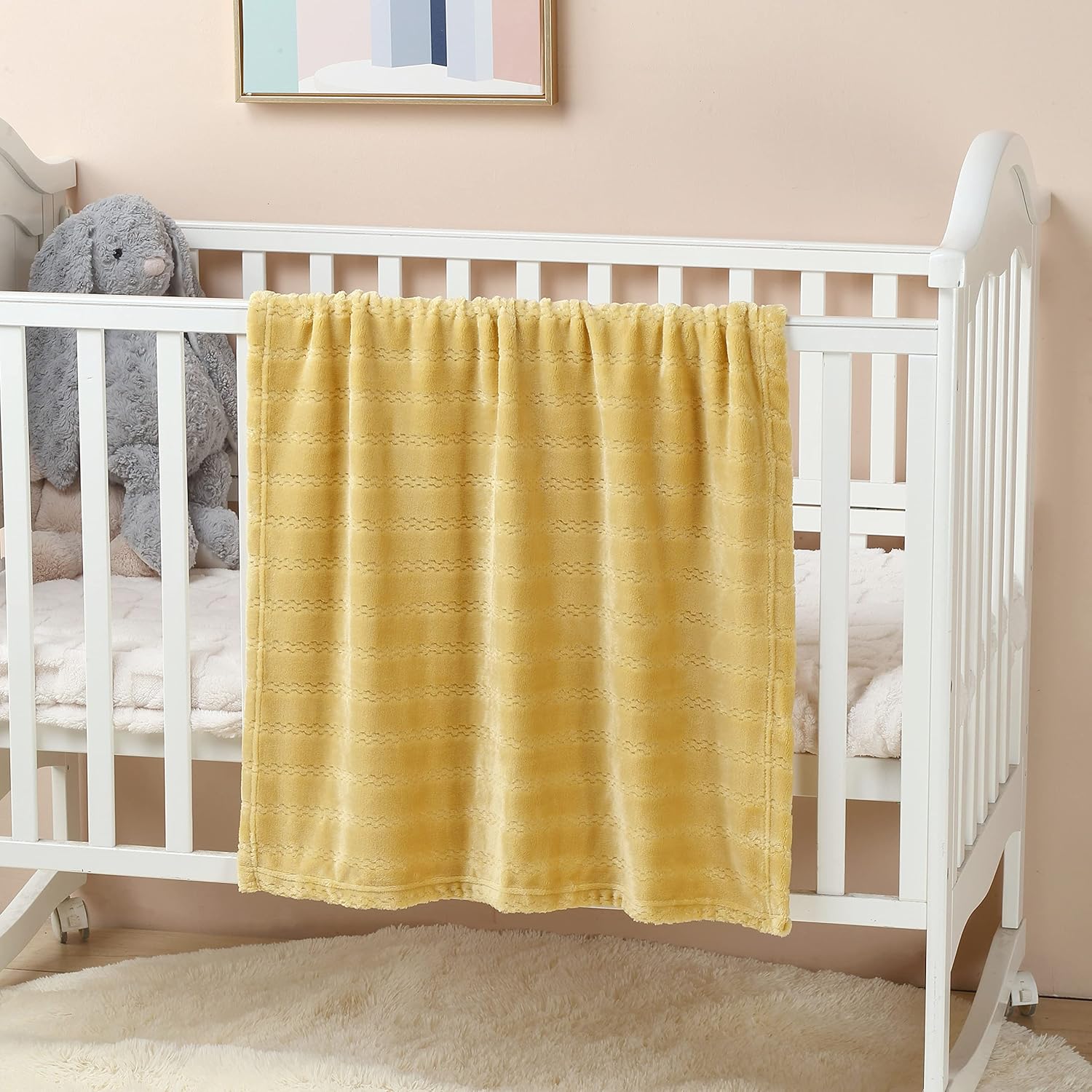 CREVENT 30X40 Soft Cozy Baby Blanket - All Season Use