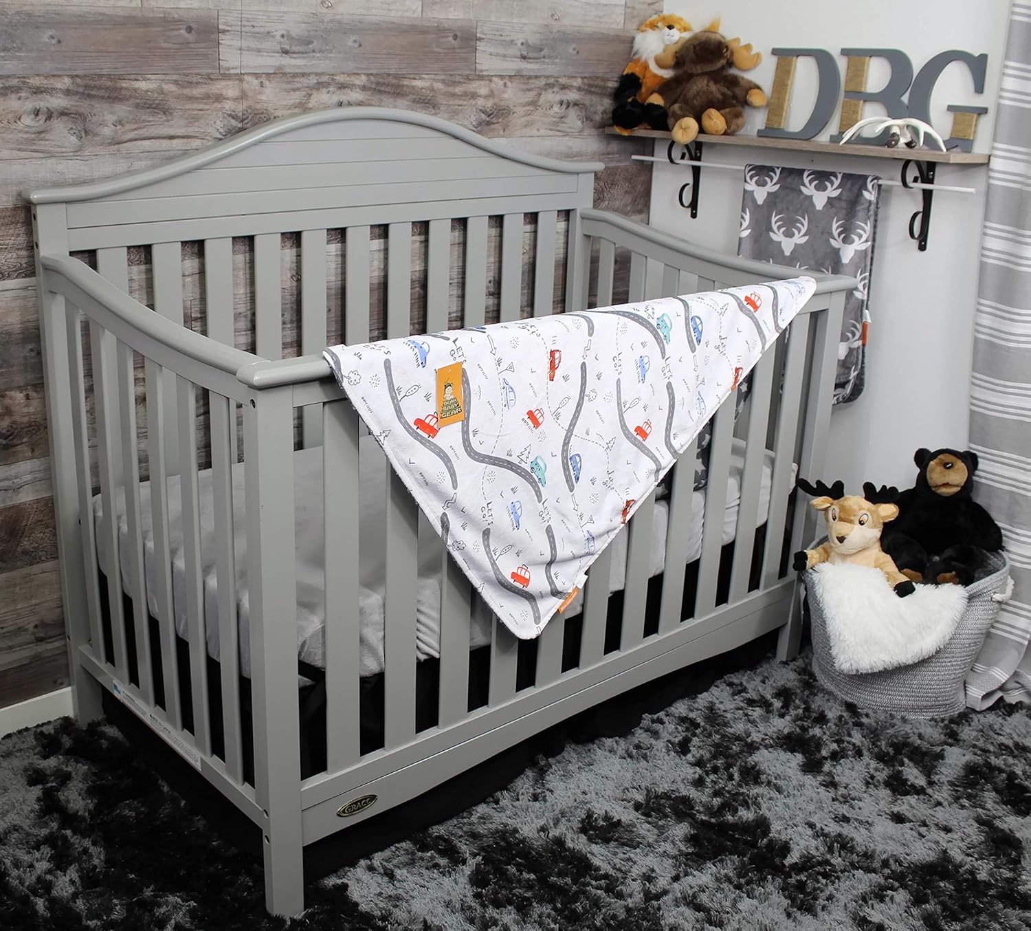 Dear Baby Gear Cars Baby Blanket - 40 x 30