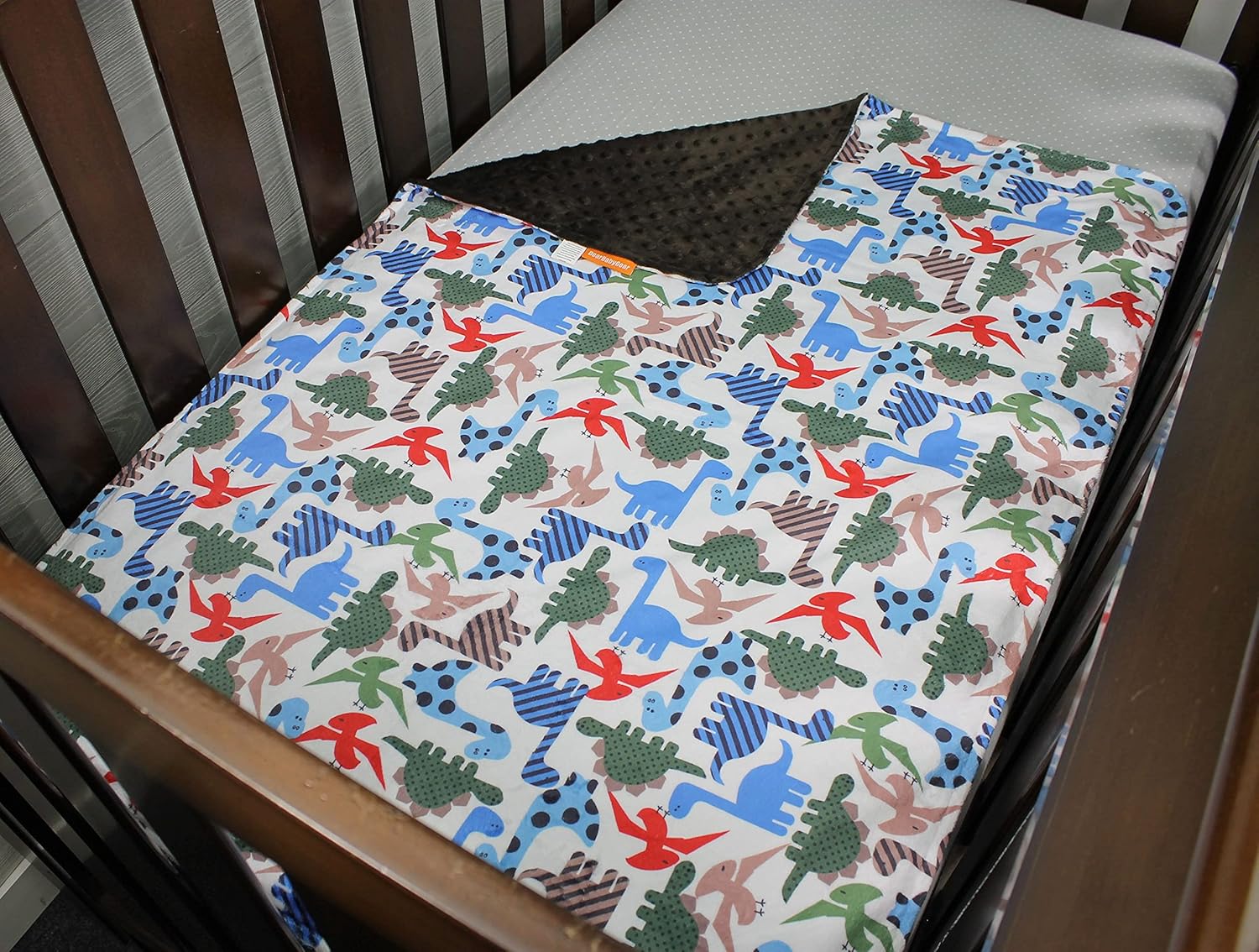 Top Tots Baby Blanket - Dinosaur Print 385 x 29 Inch