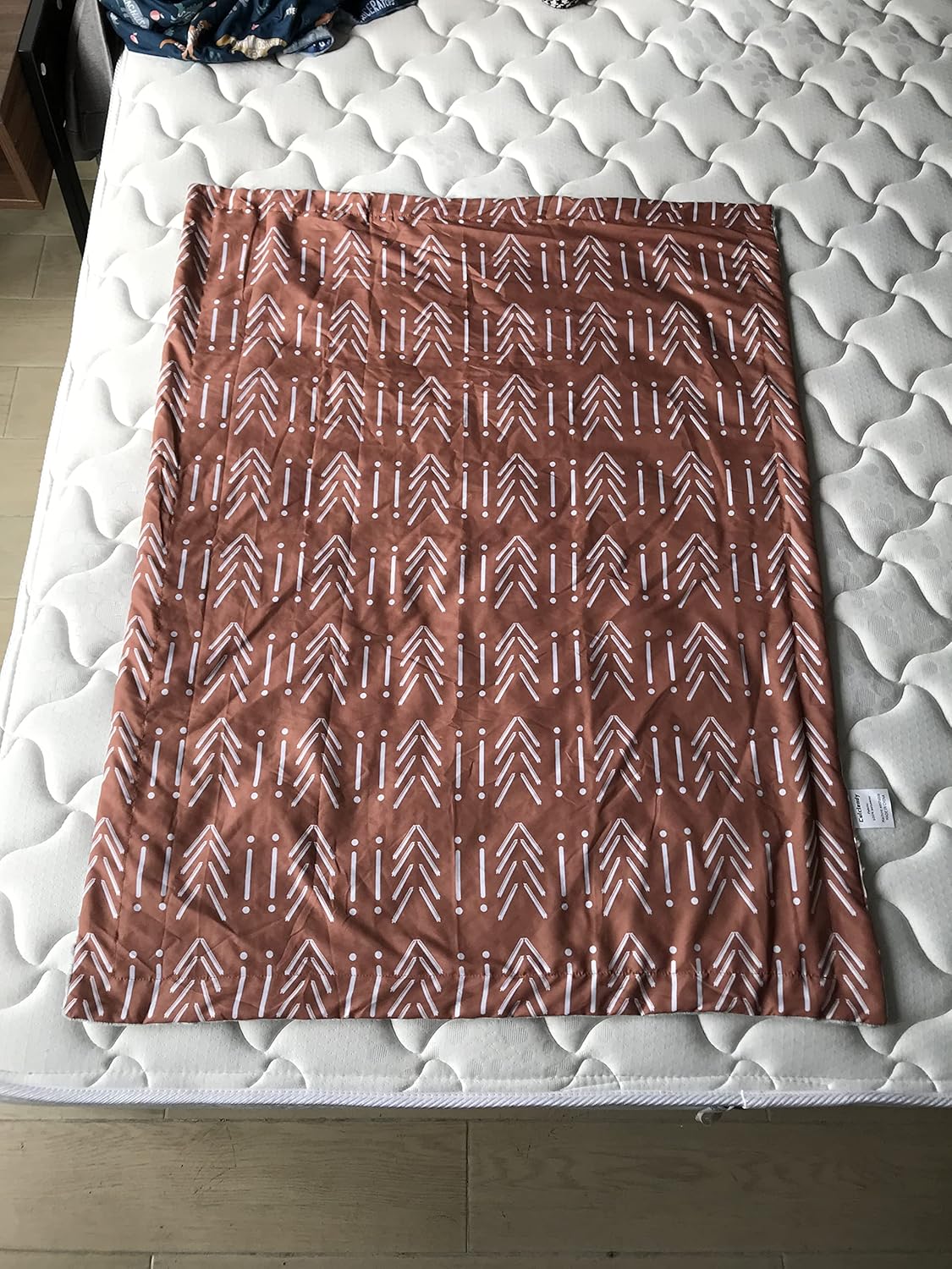 Culclendy Baby Blanket Dimple Dot Reversible