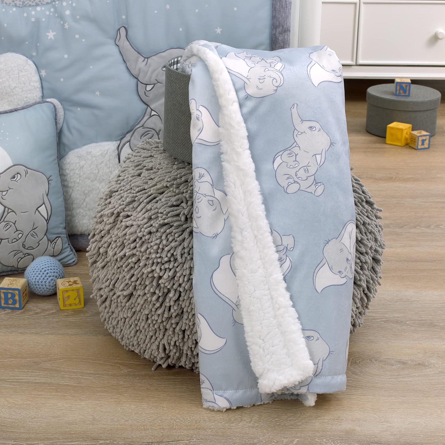 Disney Dumbo Sweet Little Baby Sherpa Blanket
