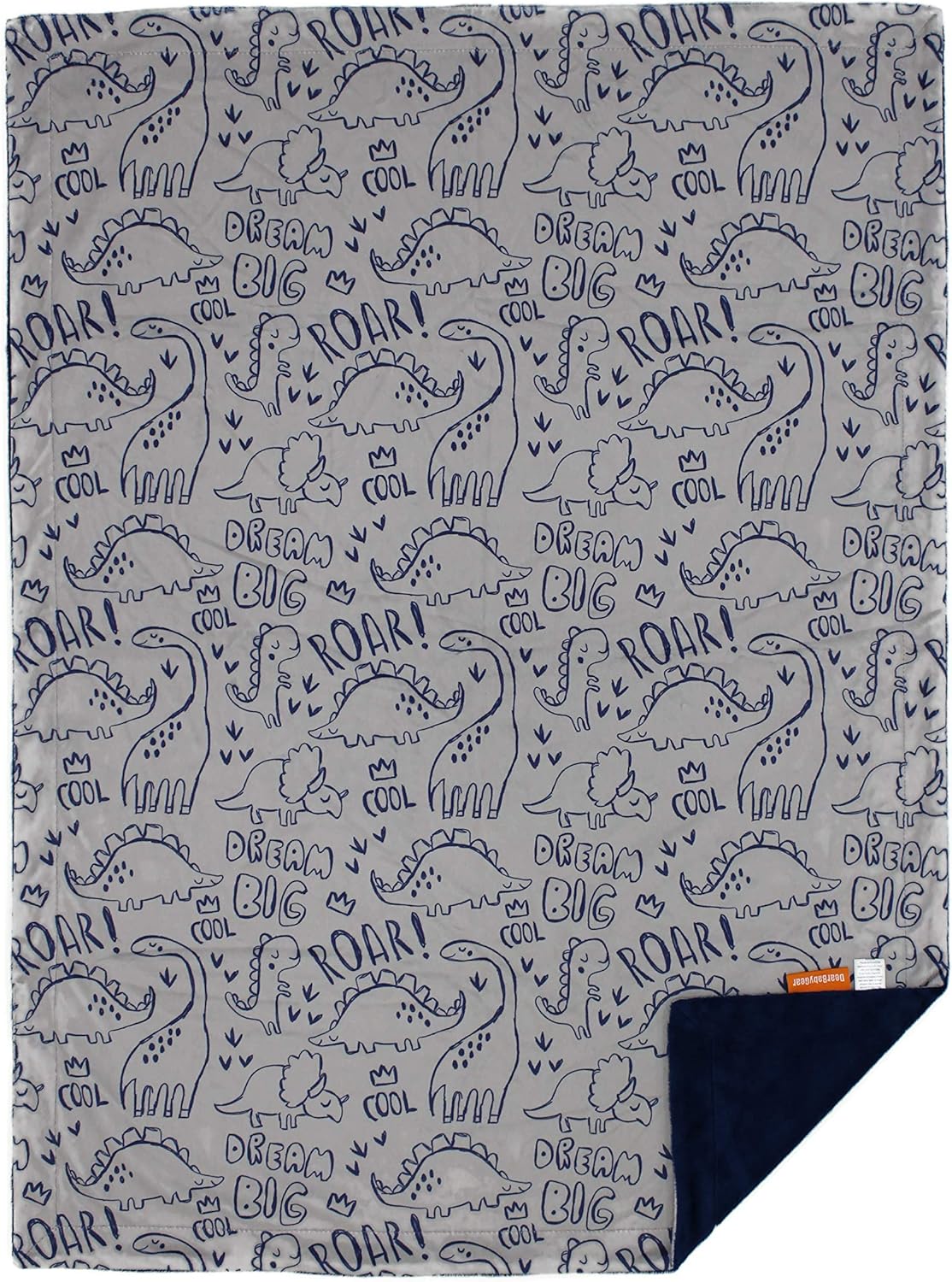 Dear Baby Gear Deluxe Baby Blanket - Reversible Soft 40x30 Inches